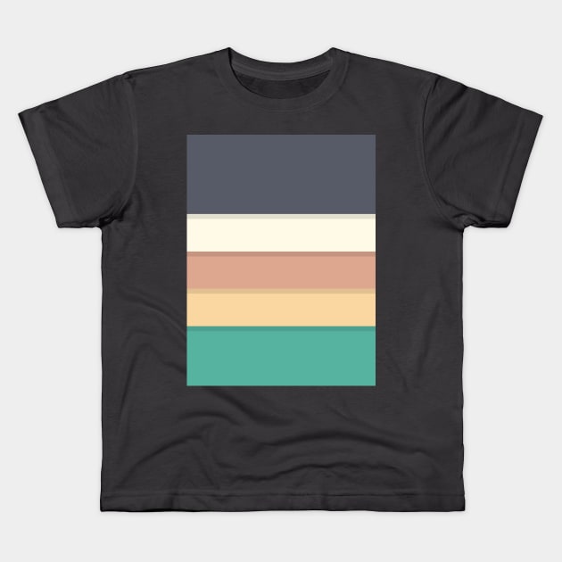 color block Kids T-Shirt by unremarkable